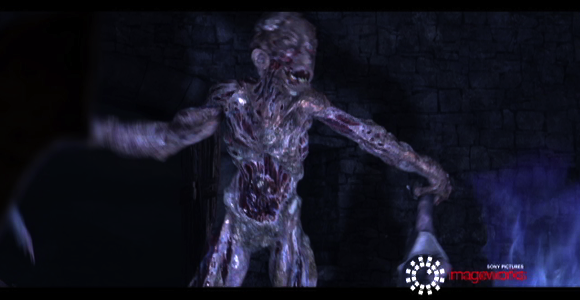 Grendel attacks in Beowulf.