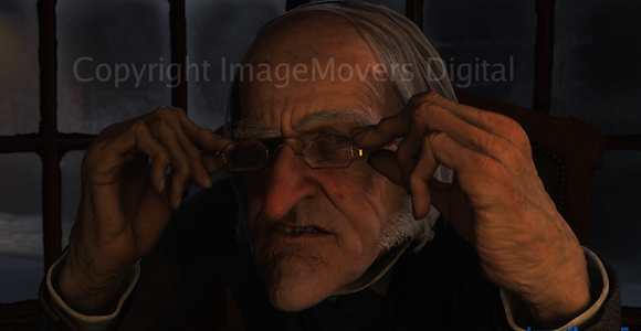 Scrooge in A Christmas Carol.